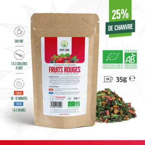 Tisane Cbd Bio Fruits Rouges
