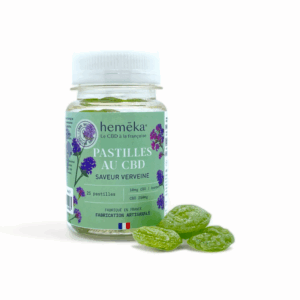 Bonbon CBD Verveine Hémèka